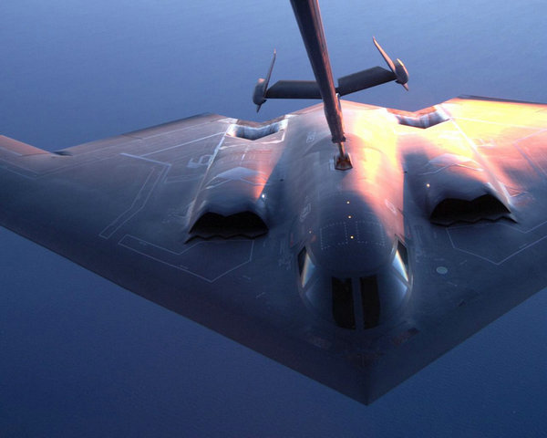 資料圖：美軍B-2轟炸機。