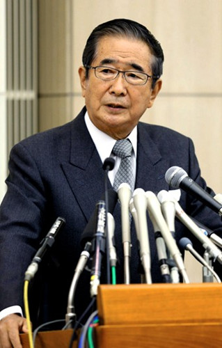 資料圖：日本前東京都知事、維新會共同代表石原慎太郎。